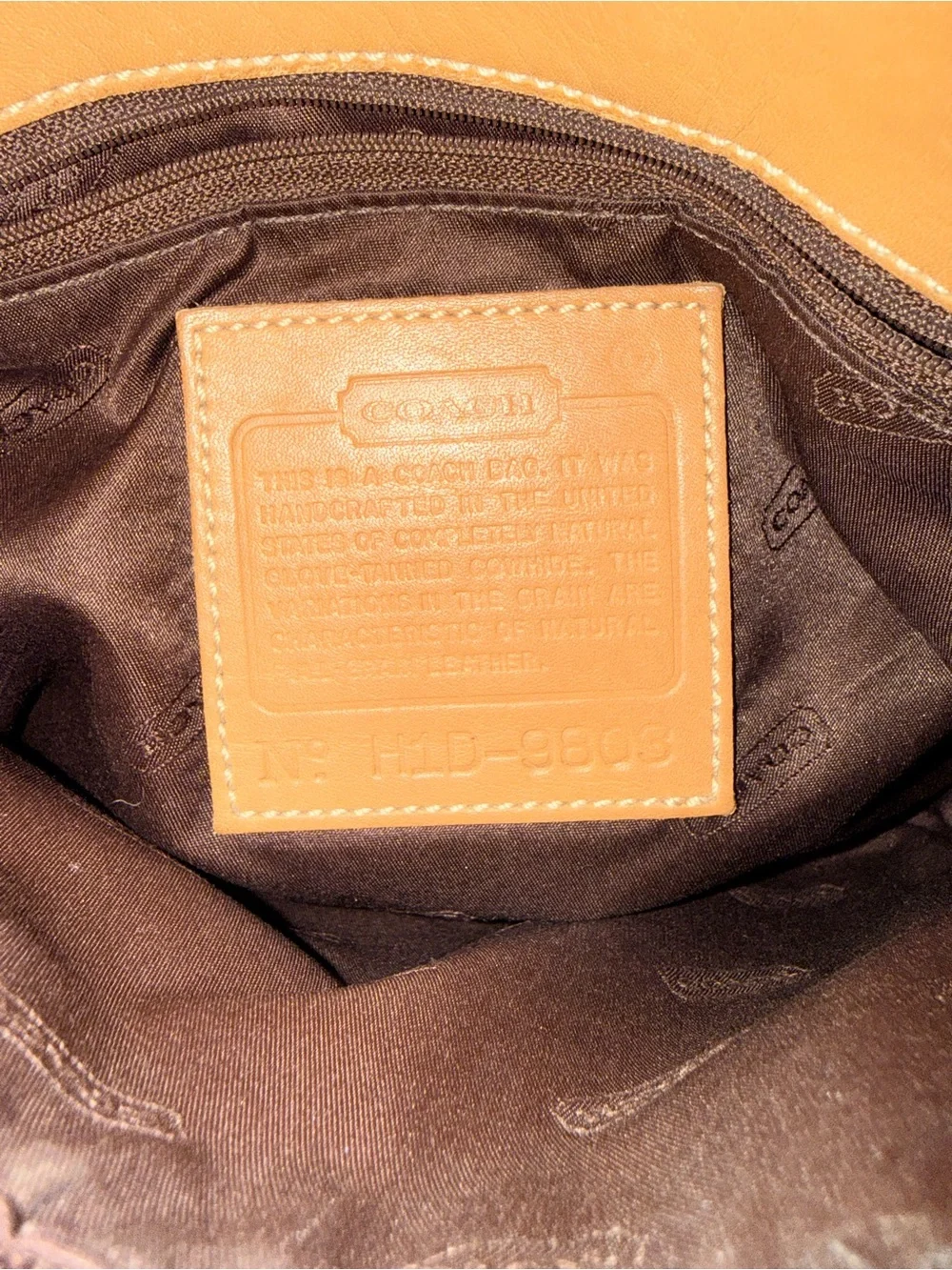 Vintage Coach Legacy Day Tote